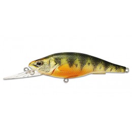 Воблер LIVETARGET YELLOW PERCH MEDIUM DIVE CRANKBAIT 98 колір 100 (NATURAL / MATTE) 15.8гр 98мм Floating (29009)