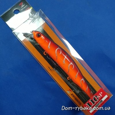 Воблер ZIPBAITS ORBIT 110SP колір A005 Red Tiger # 16.5гр 110мм Suspend (31224)