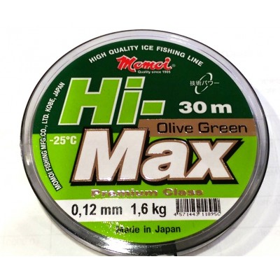 Волосінь Momoi Hi Max Olive Green 0.12мм 1.6kг 30м (9995071)