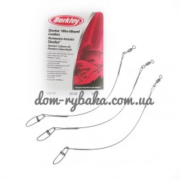 Повідець Berkley Mc Mahon Steelon Wire-Wound Black 3шт (9998687)