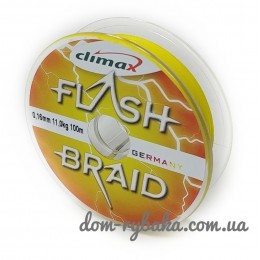 Шнур Climax Flash Braid 100м жовтий (2809300)
