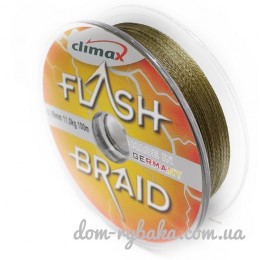Шнур Climax Flash Braid 100м зелений (2454900)