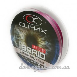 Шнур CLIMAX iBraid 4 UL fluo-purple 135м (9998369)