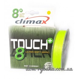 Шнур CLIMAX Touch 8 Plus BRAID 135 m chartreuse салатовий (2839100) Шнур CLIMAX Touch 8 Plus BRAID 135 m chartreuse салатовий (2839100)