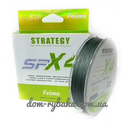 Шнур Feima Strategy PEx4 100м (9998826)
