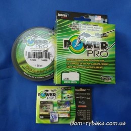 Шнур Power Pro 0,28мм 20кг 135м зелений (9992866)