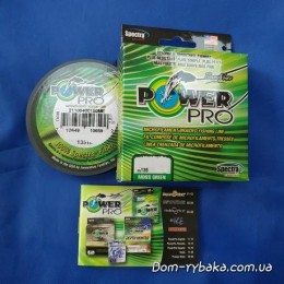Шнур Power Pro 0,32мм 24кг 135м зеленый(9992867)