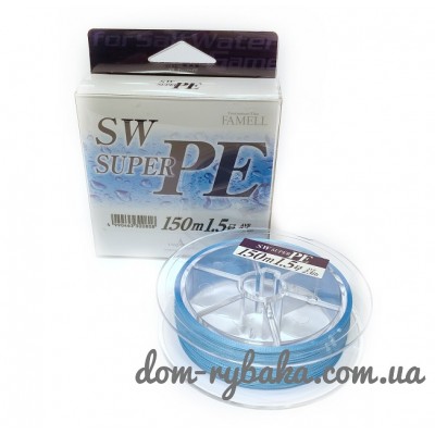 Шнур Yamatoyo SW SUPER PE BLUE-PE 150м блакитний (9998526)