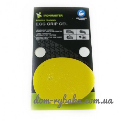 Еспандер кистьовий Ironmaster гелевий овальний IR97022 (9998308)