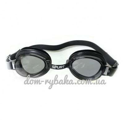 Окуляри для плавання Spurt 1100AF 11 Black дитячі (9998824)