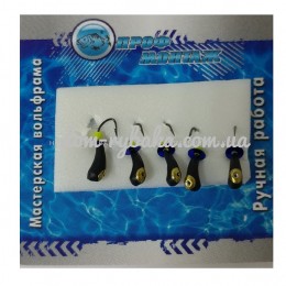 Блешня Профмонтаж уралки перевертень з коронкою 2.5 мм 0,4грам № 404 5шт (9996172)