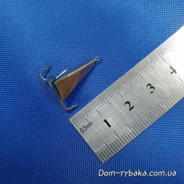 Блешня вертикальна "Піраміда триколірна" 18мм 3,2гр (9996360)