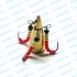 Блесна вертикальная "Супер-ведьма"  7,5гр латунная 3крючка  (9995892) 