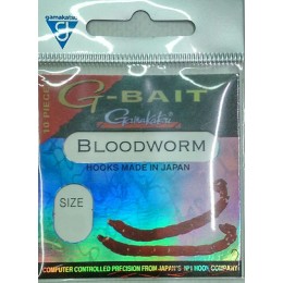 Гачок Gamakatsu для мотиля G-Bait Bloodworm №22 10шт (14715802200) Гачок Gamakatsu для мотиля G-Bait Bloodworm №22 10шт (14715802200)