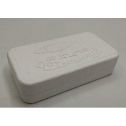 Мотильниця подвійна з однією кришкою 14х8х3,5см (9995410)