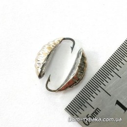 Мормышка свинцовая "Полумесяц-волна " 0.6гр серебро(9995346) Мормышка свинцовая "Полумесяц-волна " 0.6гр серебро(9995346)