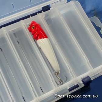 Коробка для воблеров с треугольными ячейками