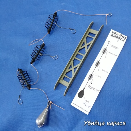 Убийца карася на мотовиле с одинаковыми пружинами Проф Монтаж